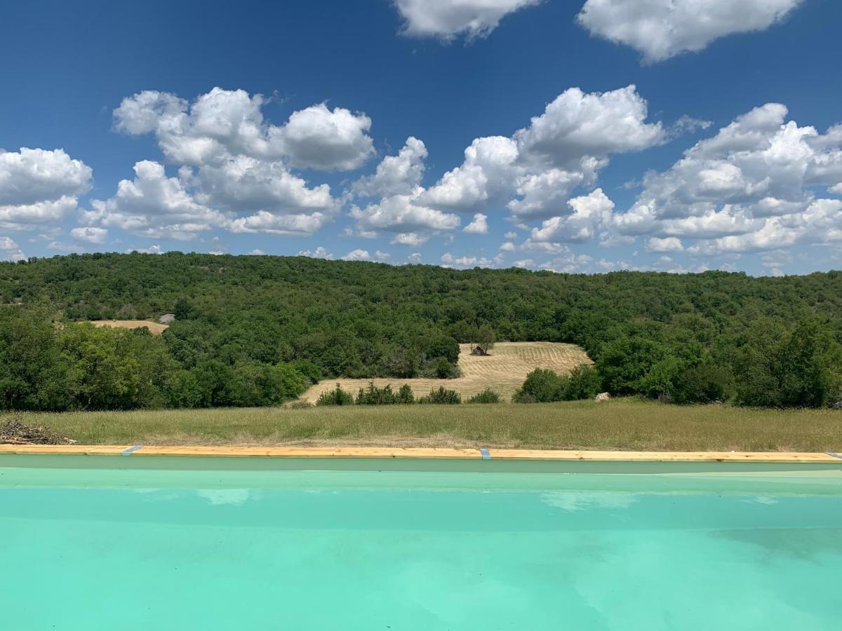 Chambres D'Hotes Pech Blanc Calvignac Exteriér fotografie