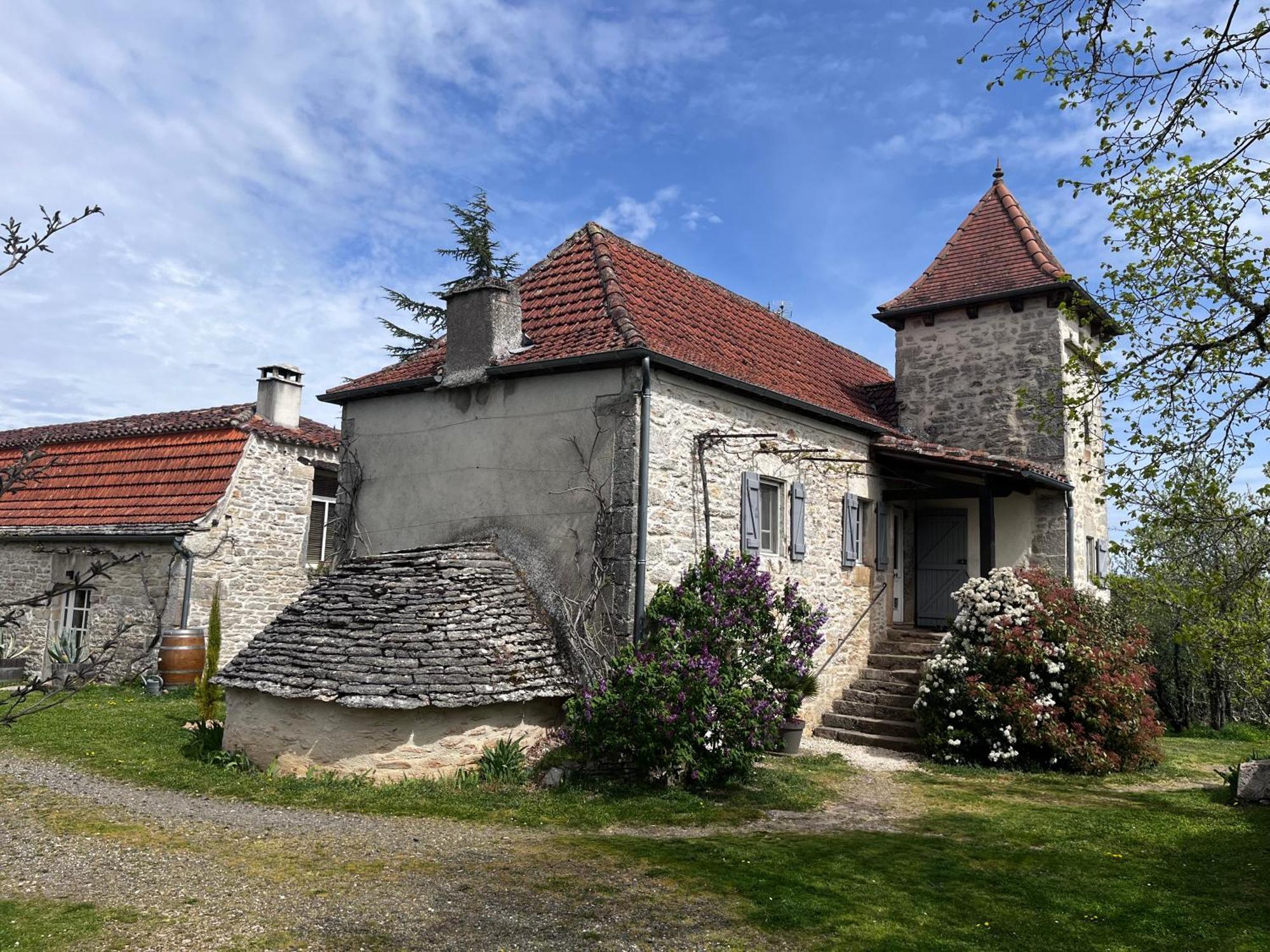 Chambres D'Hotes Pech Blanc Calvignac Exteriér fotografie