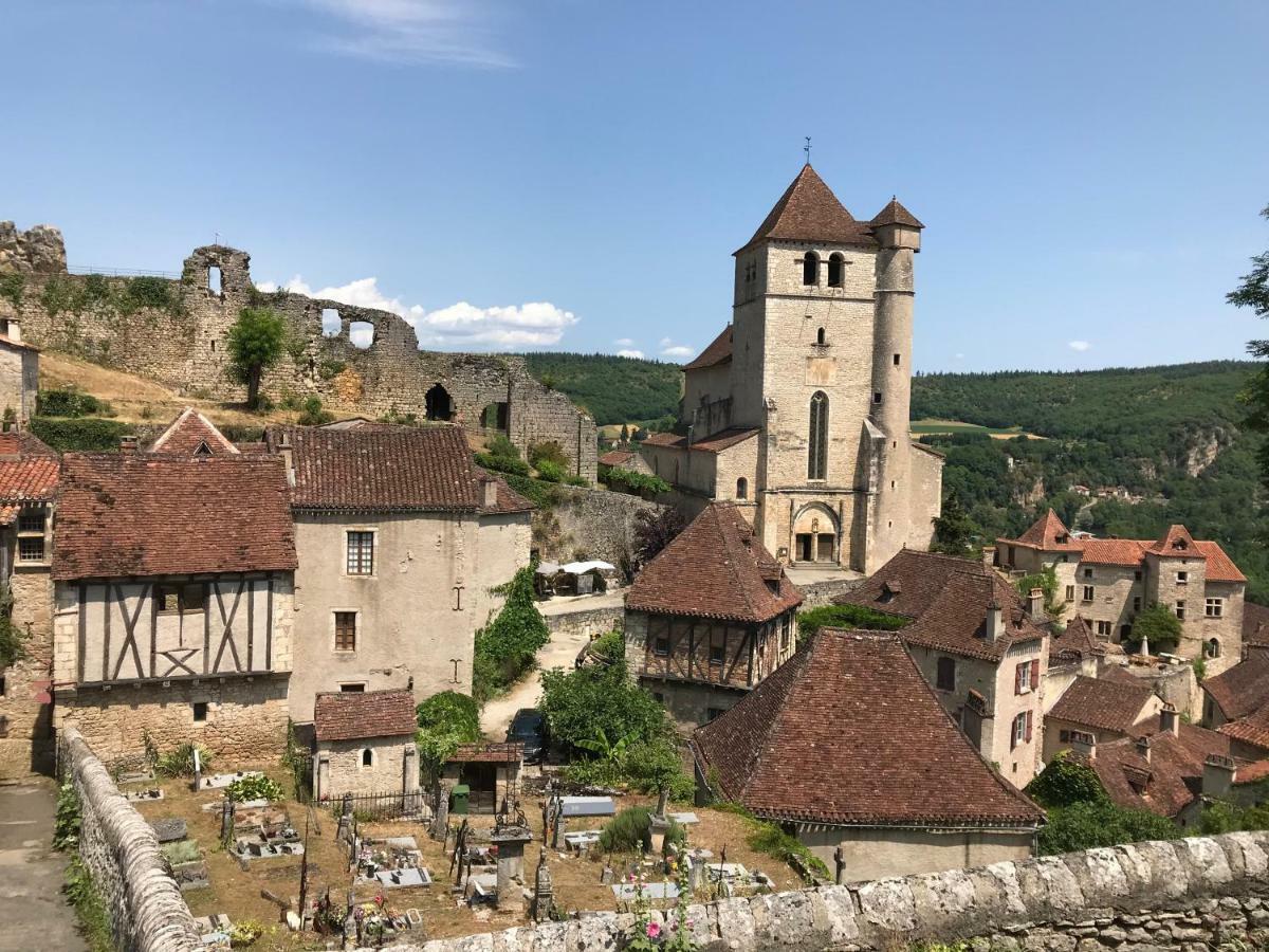 Chambres D'Hotes Pech Blanc Calvignac Exteriér fotografie